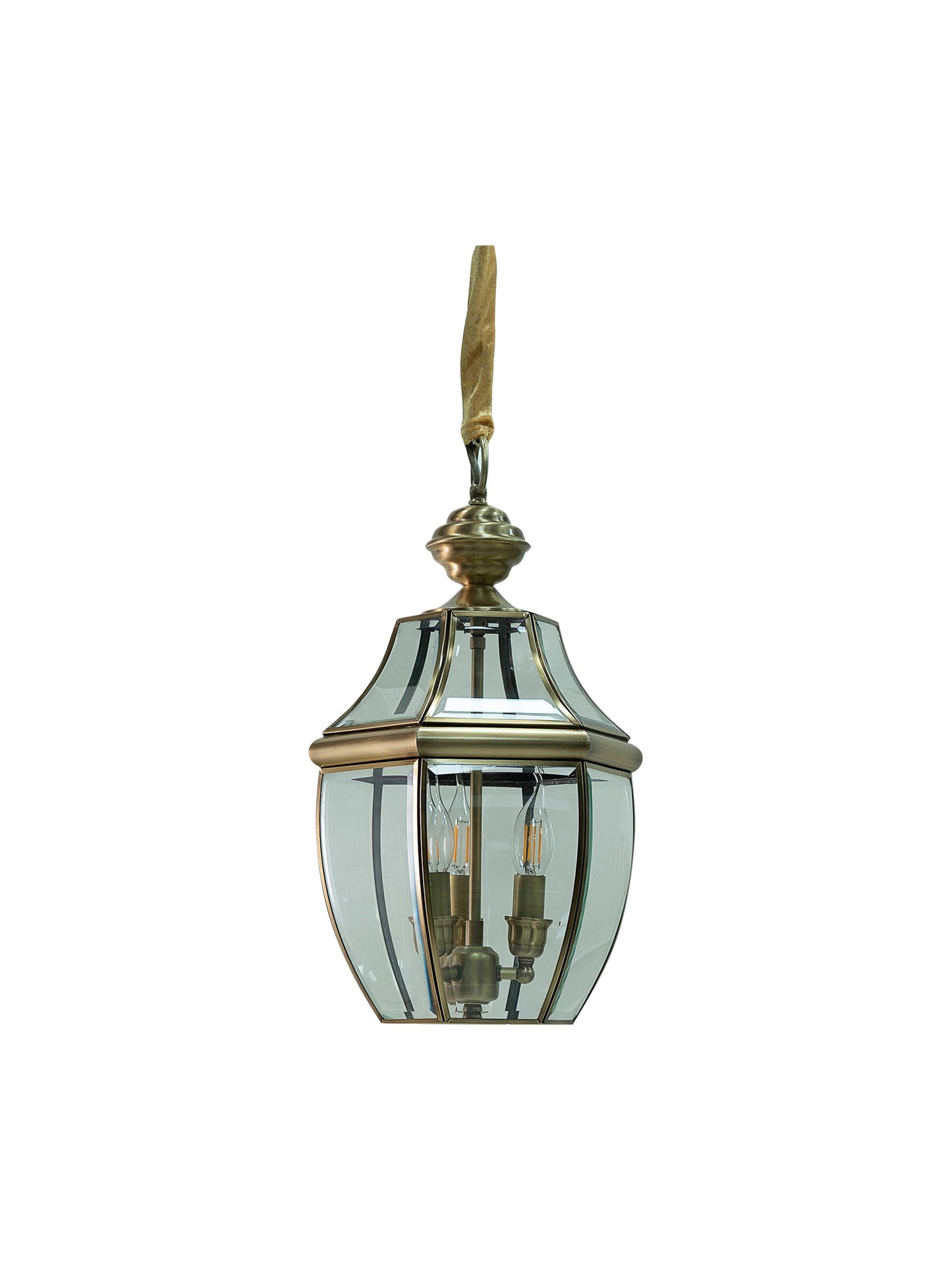 Malala Antique Brass Pendant