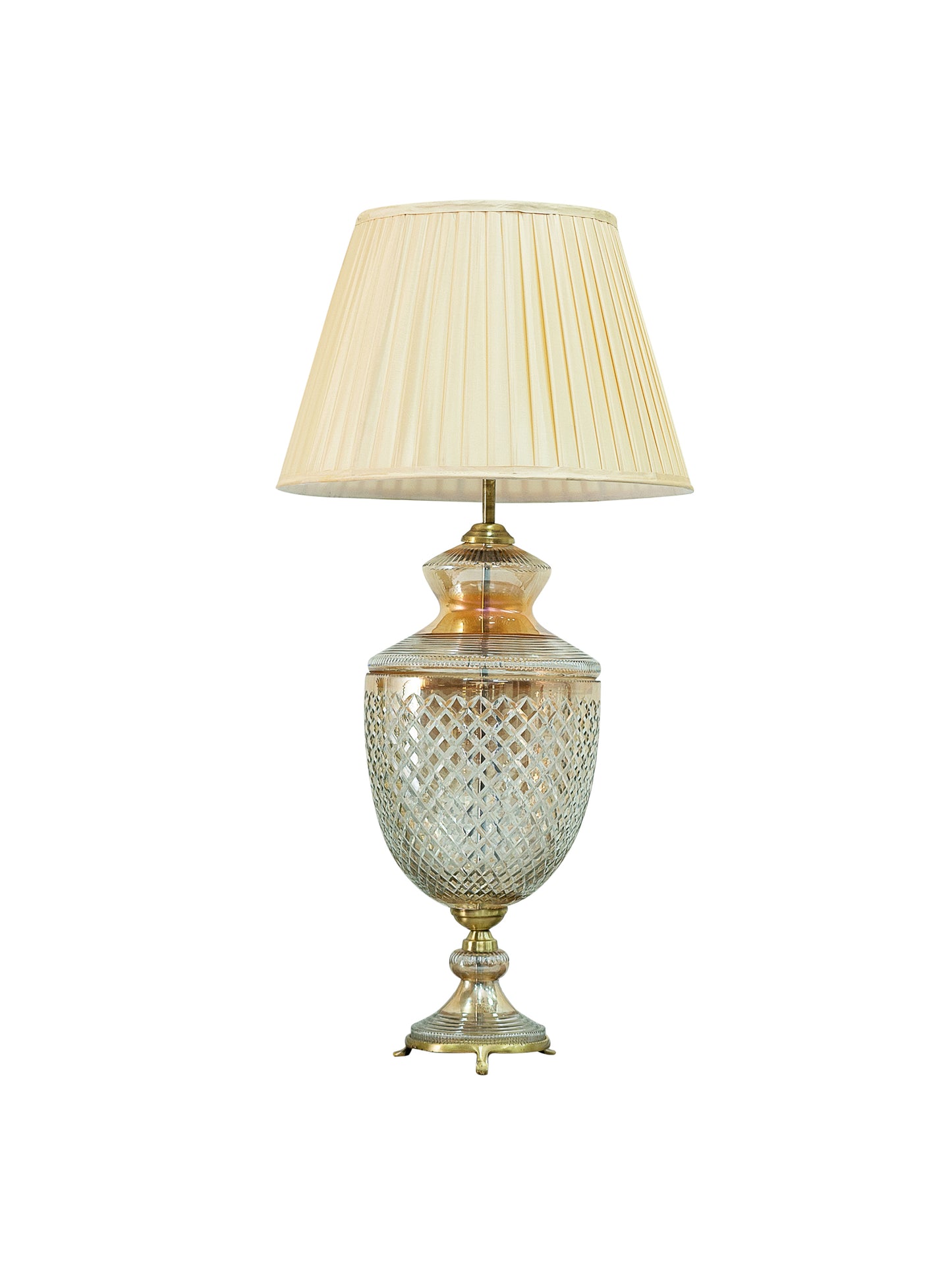 Zarya Amber Table Lamp (9")