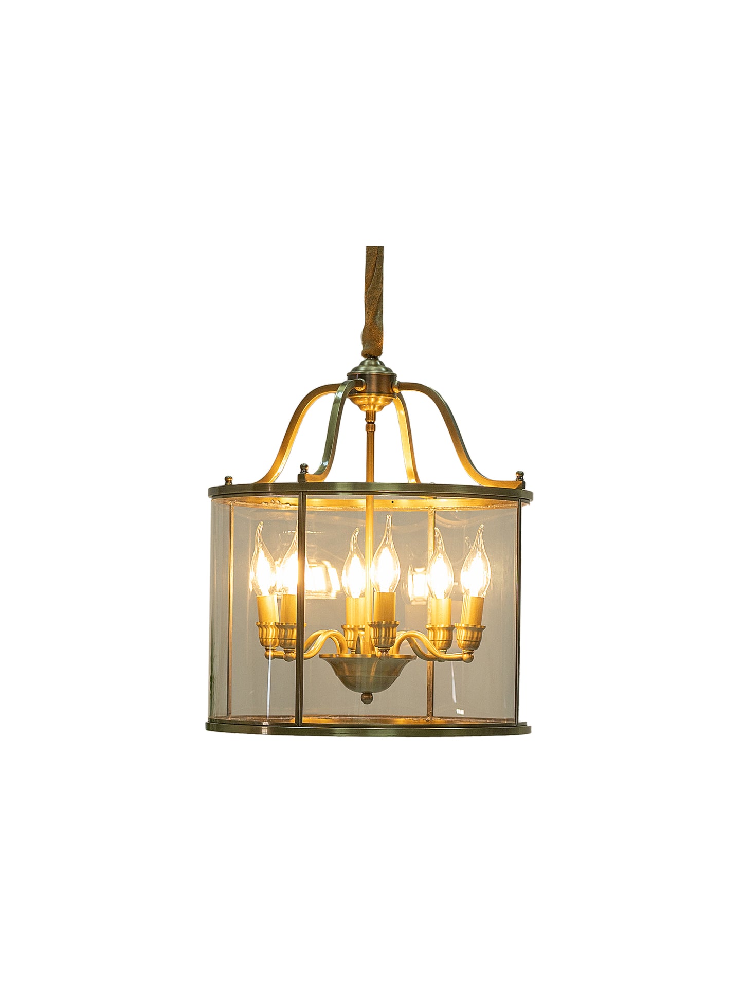 Saadgi Antique Brass pendant light