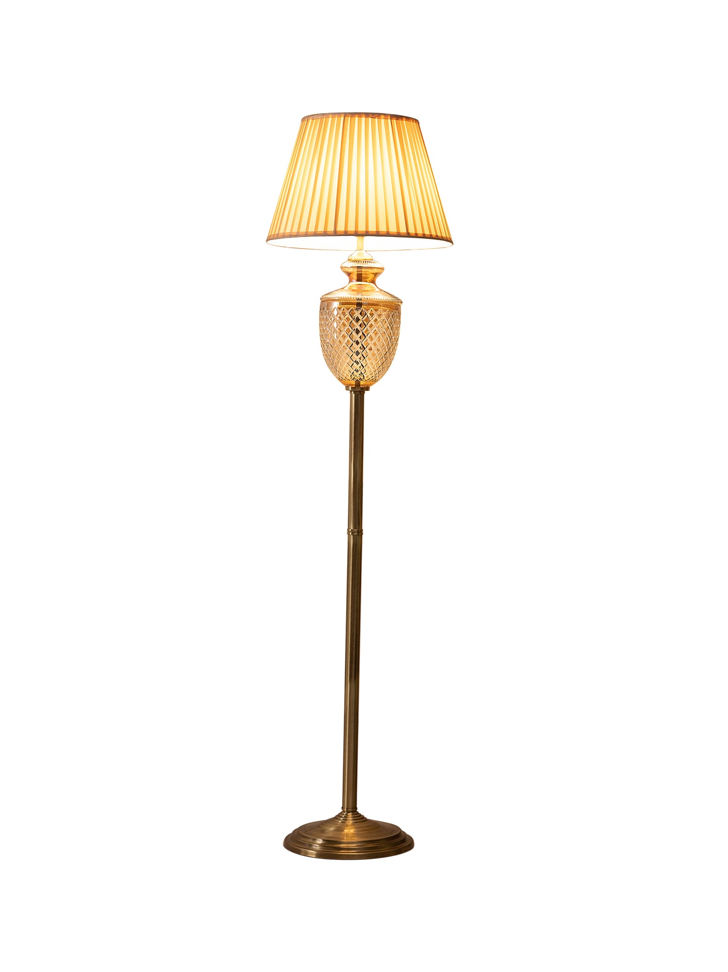 Riwaaz Amber Floor Lamp (7")