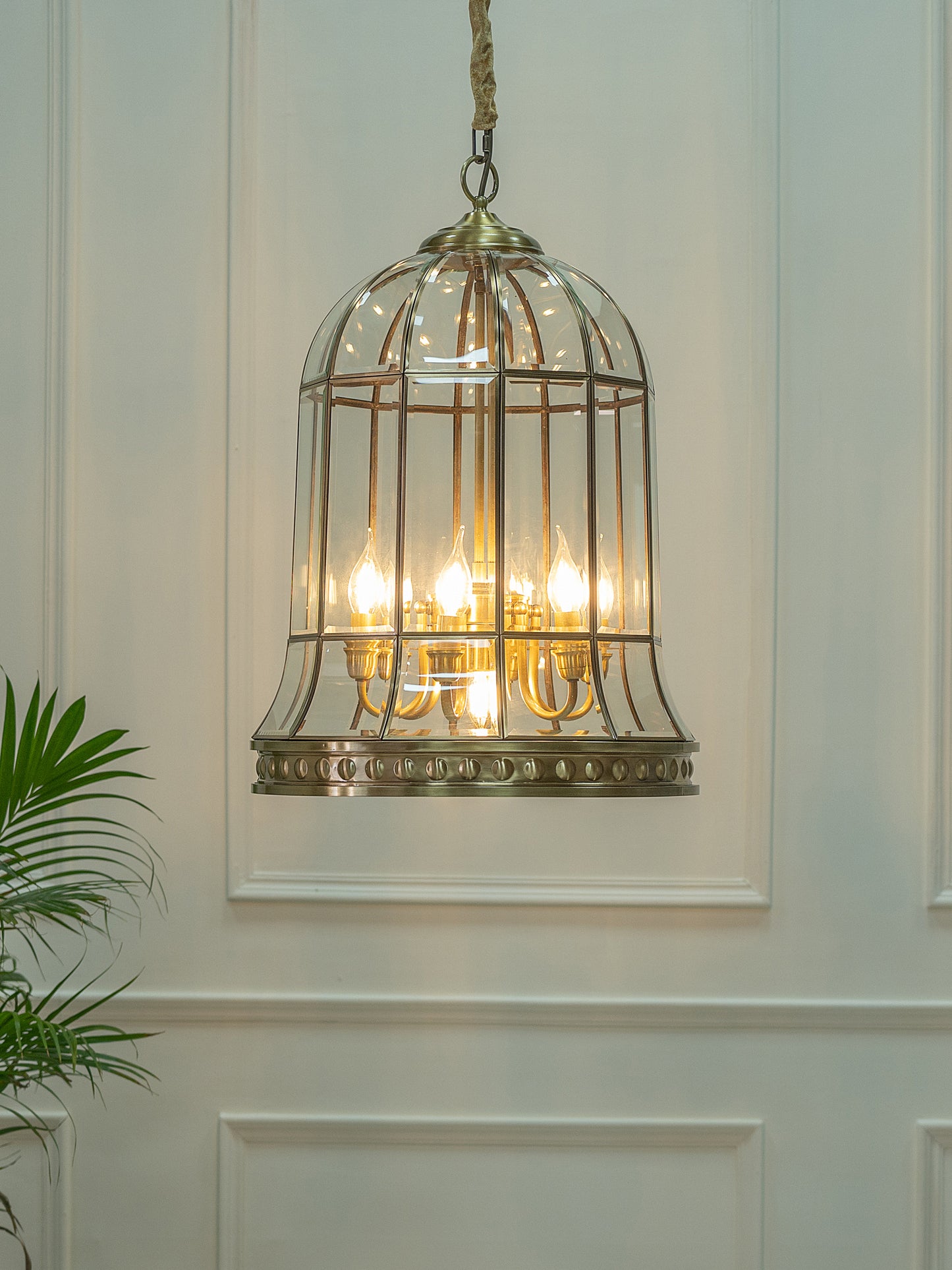 Maaya Brass Bell pendant (medium)