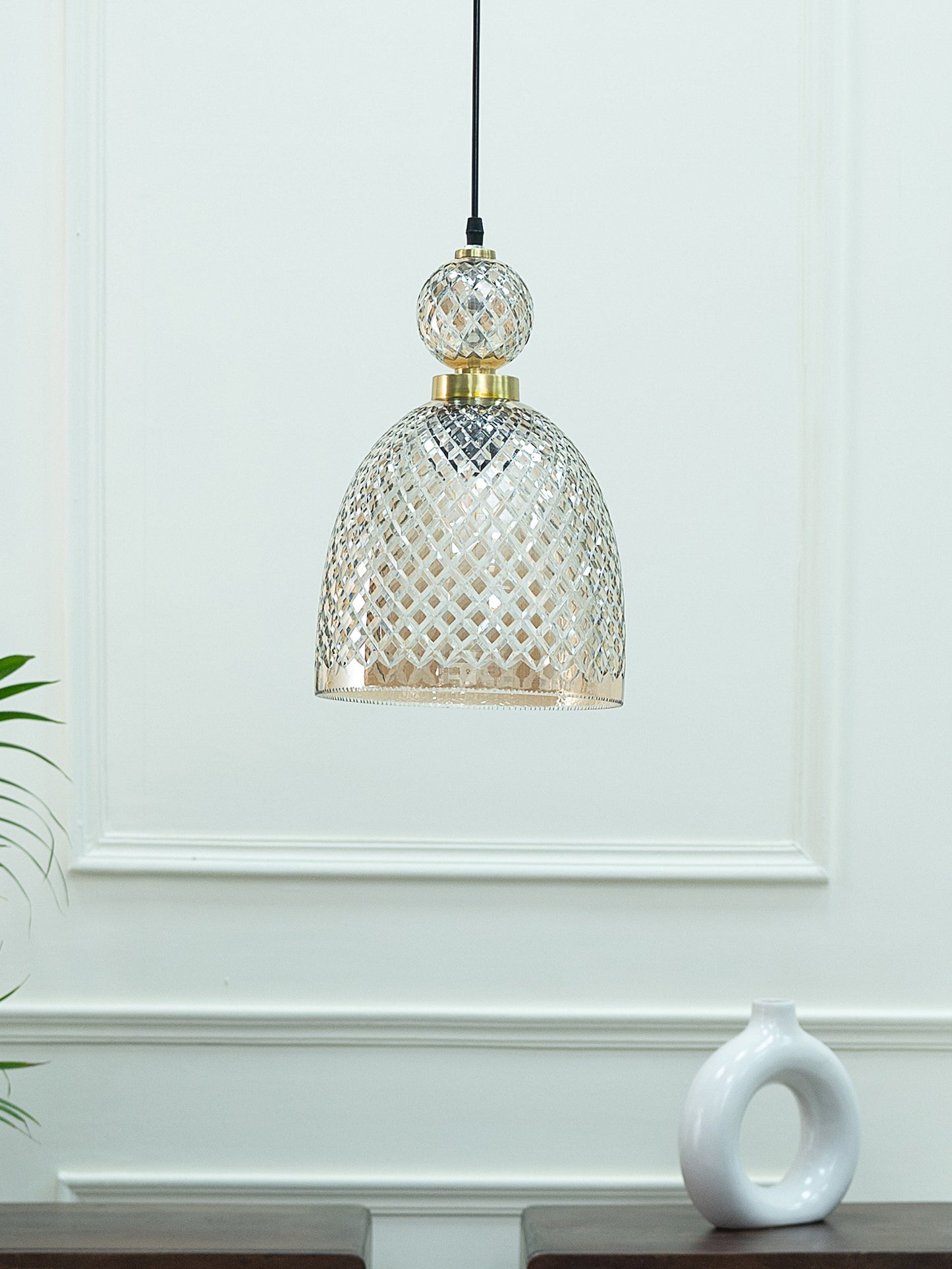 Noor Amber pendant (9')