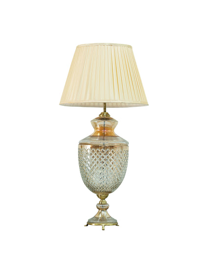 Zarya Amber Table Lamp (9")