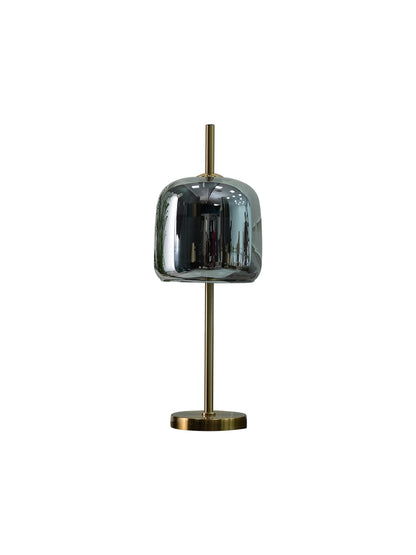 Nymph Smoke Glass Sleek Base Table Lamp