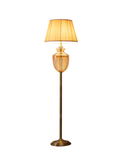 Riwaaz Amber Floor Lamp (9")