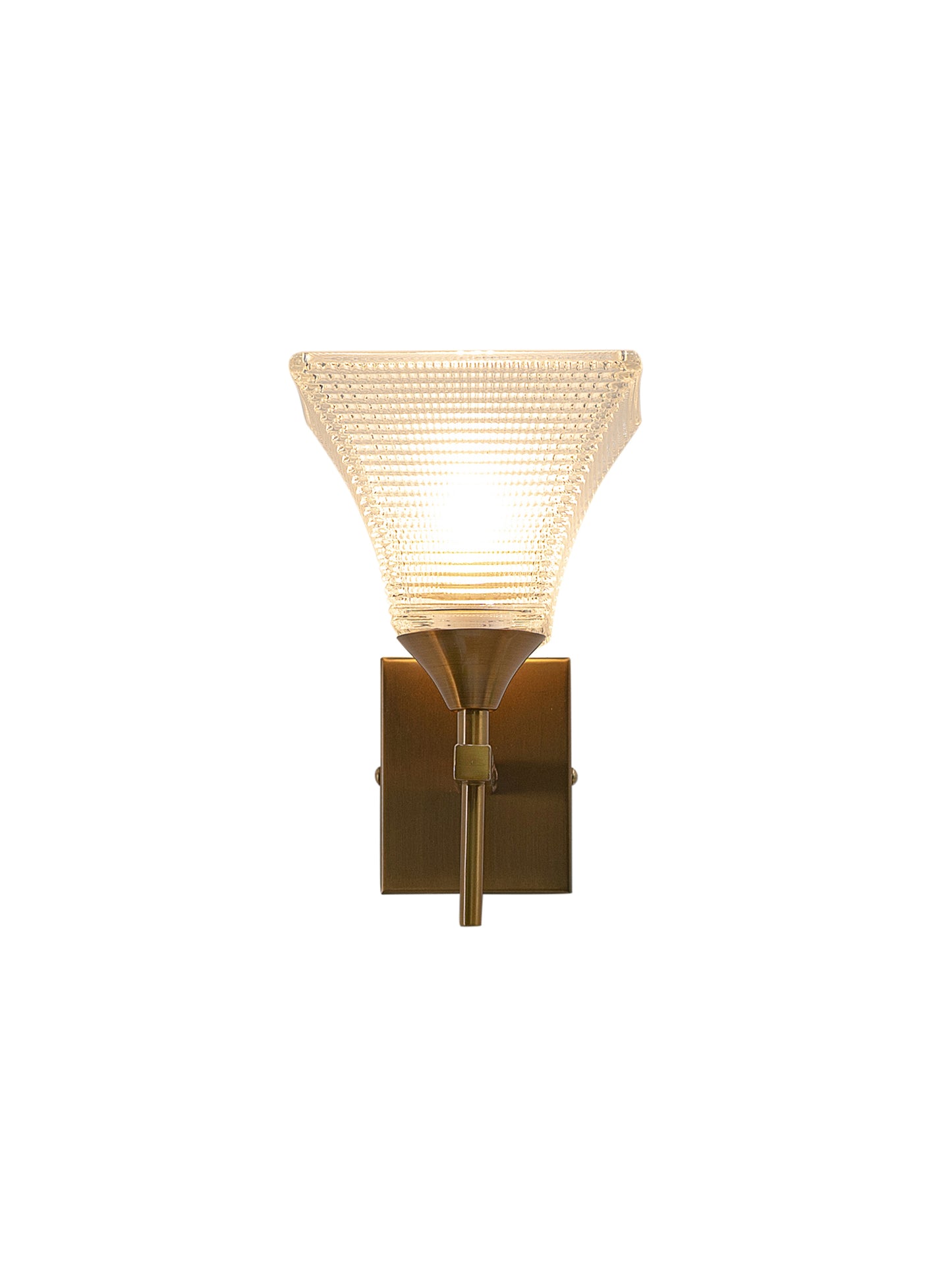 Golden Flame Wall Light