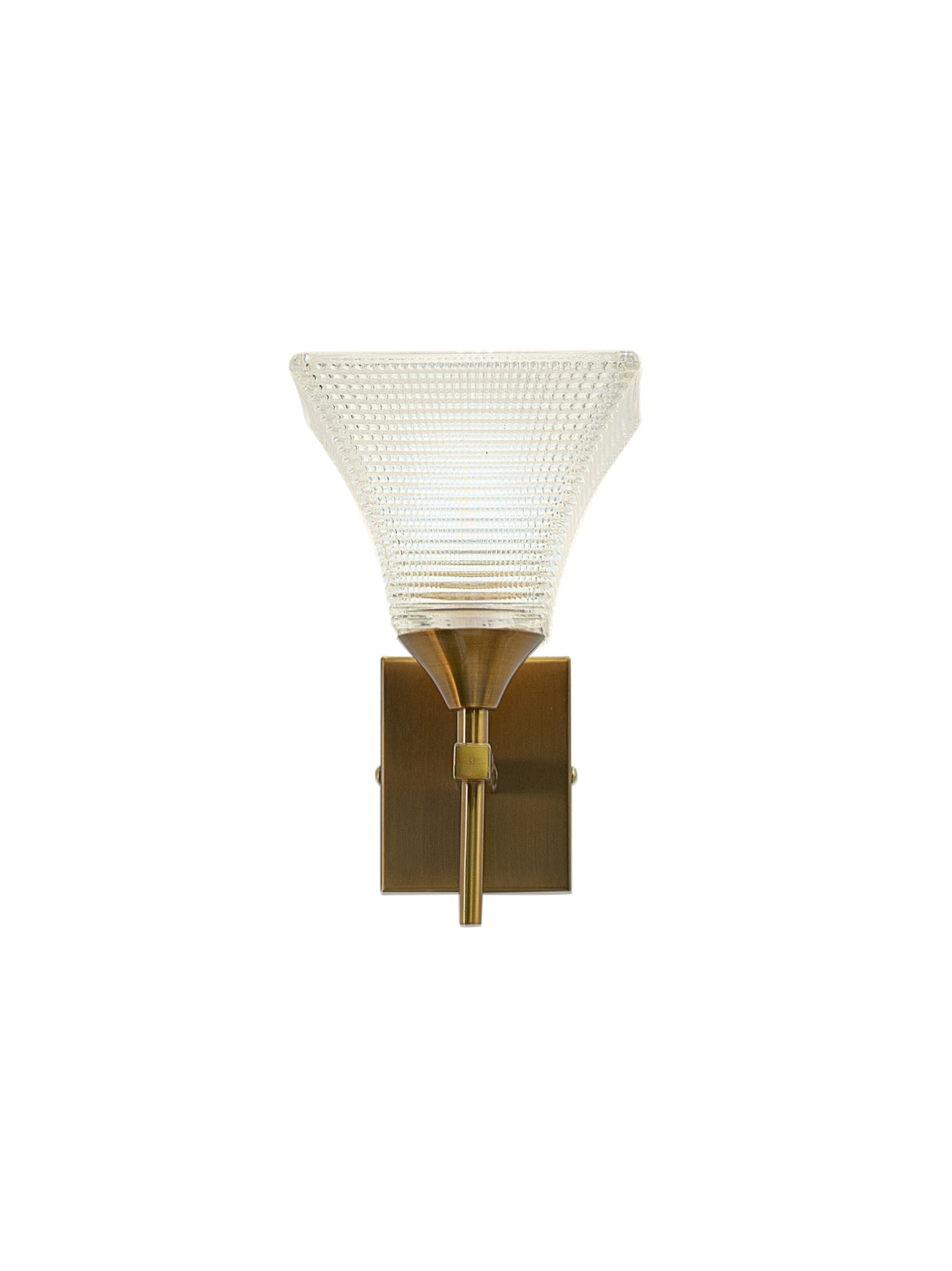 Golden Flame Wall Light