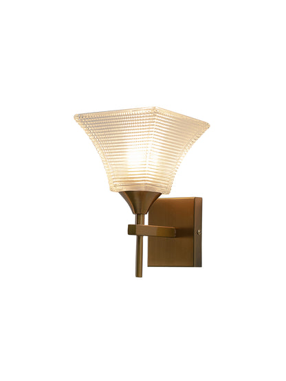 Golden Flame Wall Light