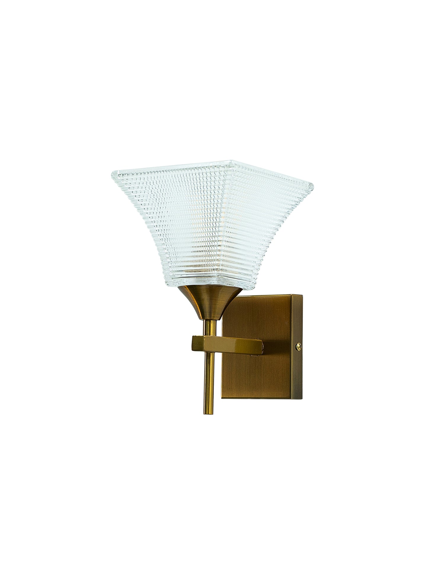 Golden Flame Wall Light