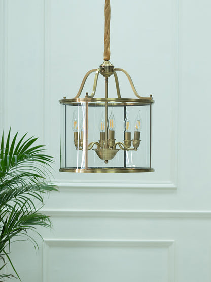 Saadgi Antique Brass pendant light
