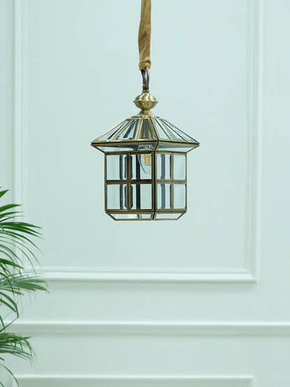 Troy Brass Pendant Light