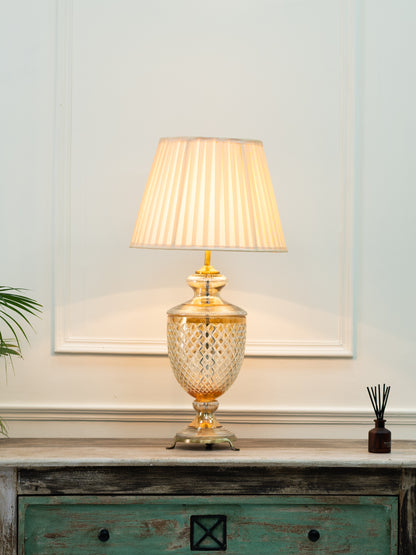 Zarya Amber Table Lamp (7")