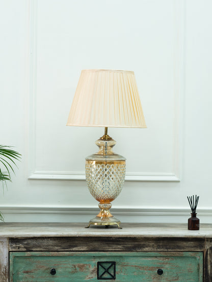 Zarya Amber Table Lamp (7")