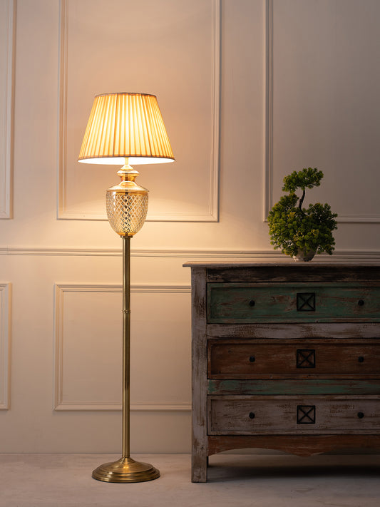 Riwaaz Amber Floor Lamp (7")